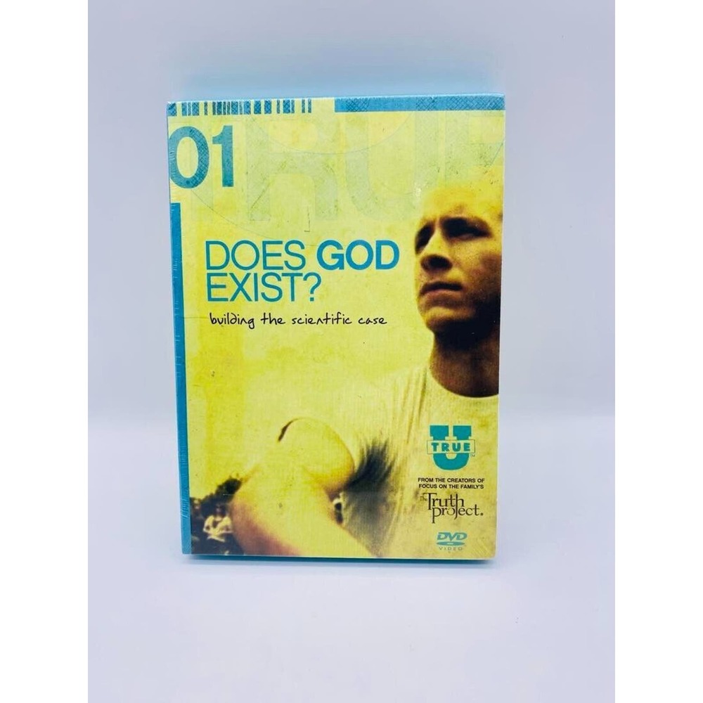 Does God Exist? Building The Scientific Case DVD Set, New Sealed, Book and DVD